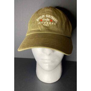 Vintage 90s Harley Davidson Las Vegas Cafe Baseball Cap Adjustable Hat 1997